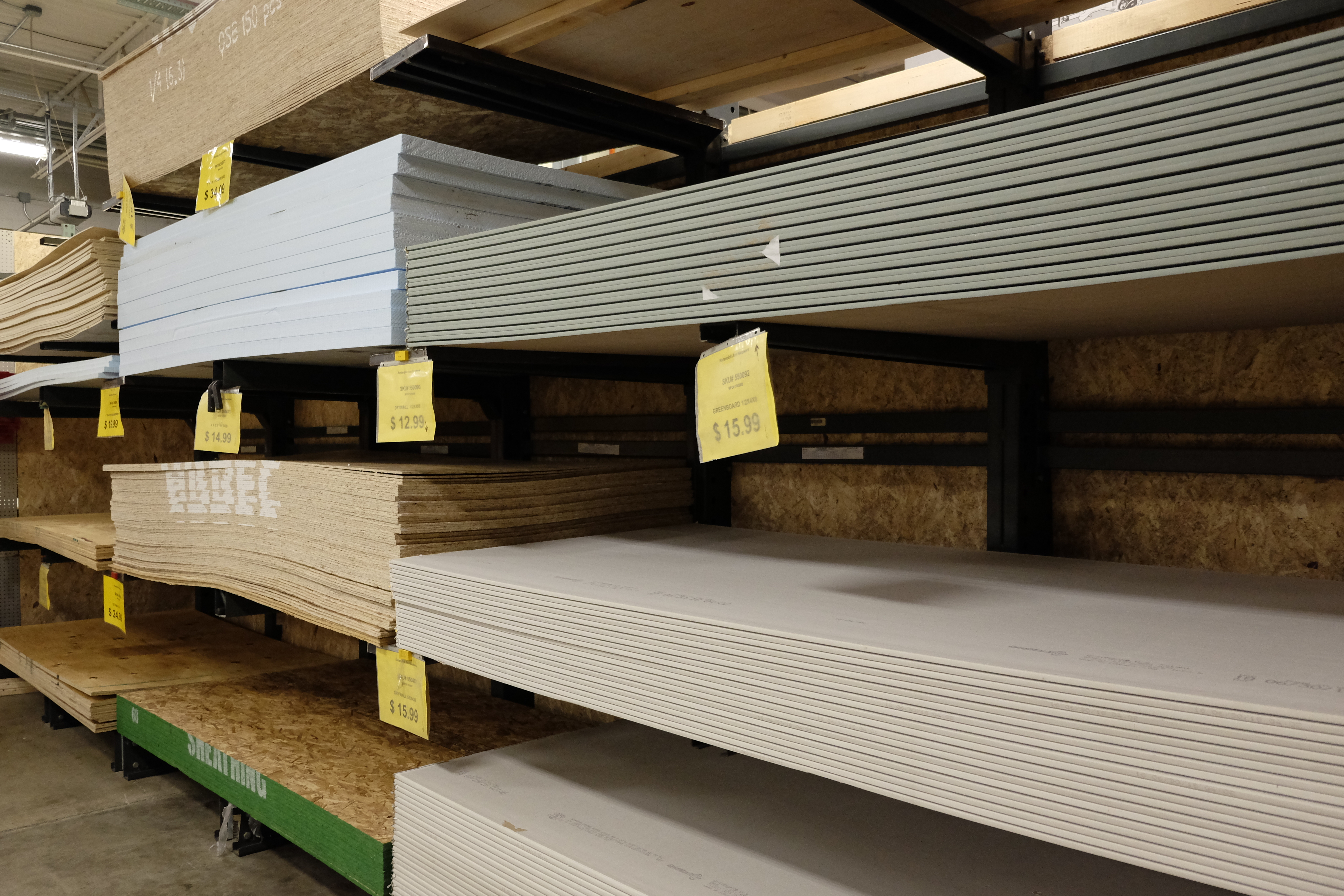 Indoor Lumber Yard